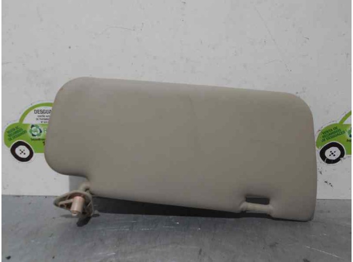 Replacement left sun visor for Nissan Primera Saloon (P12) 1.9 16v turbodiesel cat OEM IAM reference 