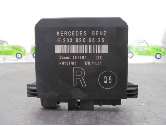 Recambio de centralita cierre para mercedes-benz clase c (w203) berlina 2.7 cdi 20v cat referencia OEM IAM 2038206626 351391 TEM