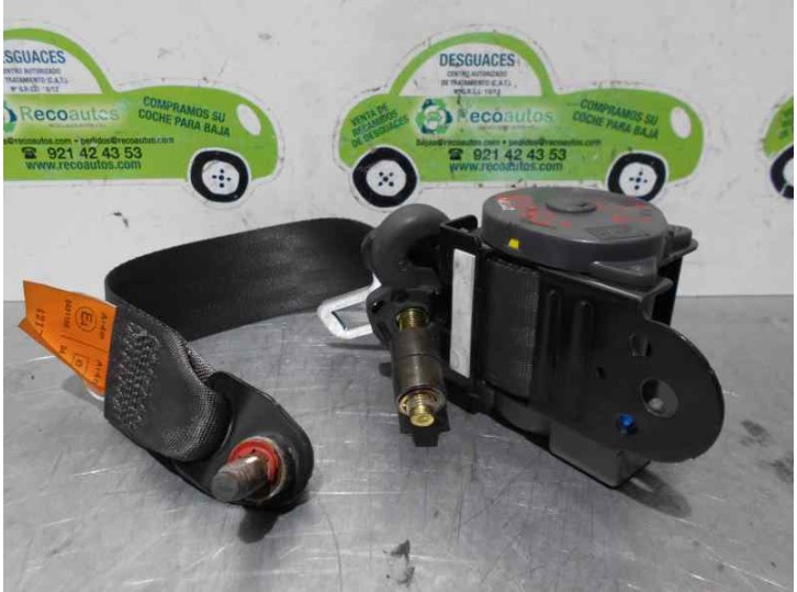 Recambio de cinturon seguridad trasero izquierdo para chevrolet kalos 1.2 cat referencia OEM IAM 421795 421795 5 PUERTAS