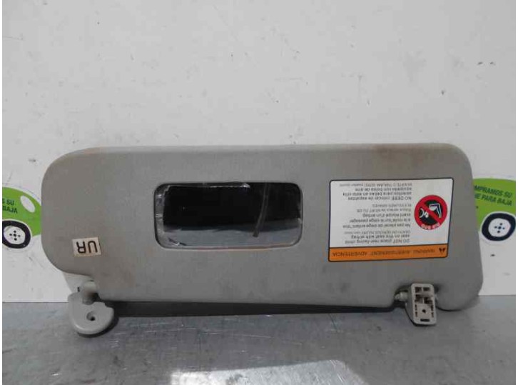 Recambio de parasol derecho para chevrolet kalos 1.2 cat referencia OEM IAM   