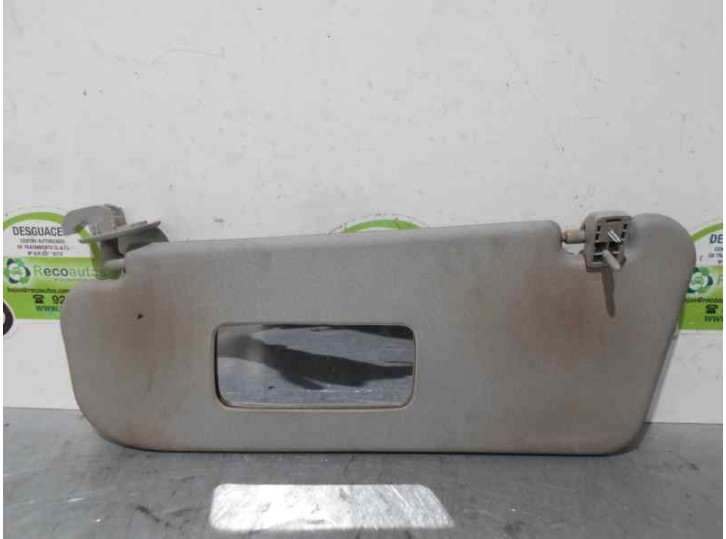 Recambio de parasol izquierdo para chevrolet kalos 1.2 cat referencia OEM IAM 