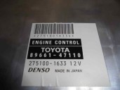 Recambio de centralita motor uce para toyota prius (nhw20) 1.5 cat referencia OEM IAM 8966147110 2751001633 