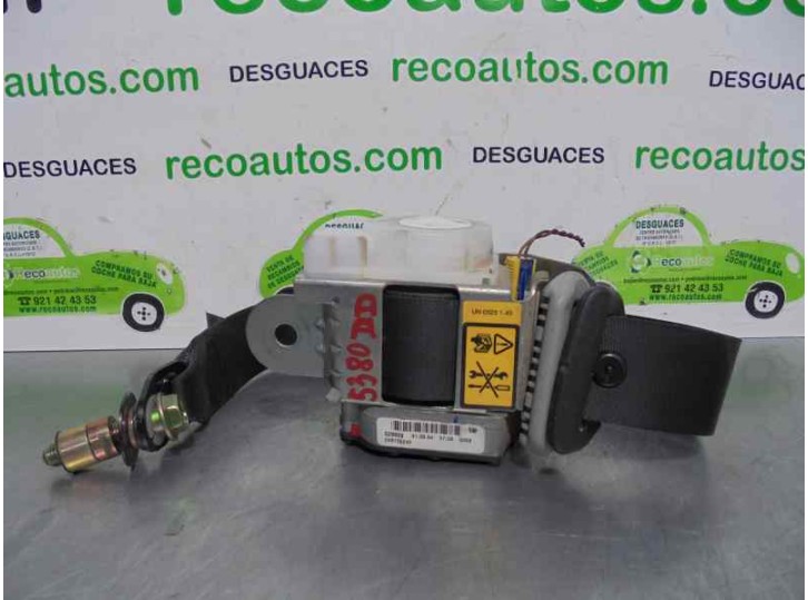 Recambio de cinturon seguridad delantero derecho para mg mg zs (t/rt) 1.8 16v cat referencia OEM IAM EVB105240 4 PUERTAS