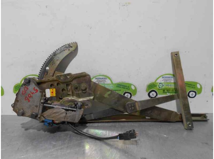 Replacement front right window regulator for Tata Gran Telcosport 4x4 2.0 OEM IAM reference 265854910122 2 PINS 3 DOORS.
