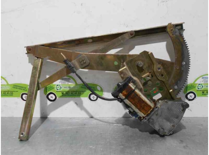 Replacement front left window regulator for Tata Gran Telcosport 4x4 2.0 OEM IAM reference 265854910123 2 PINS 3 DOORS.