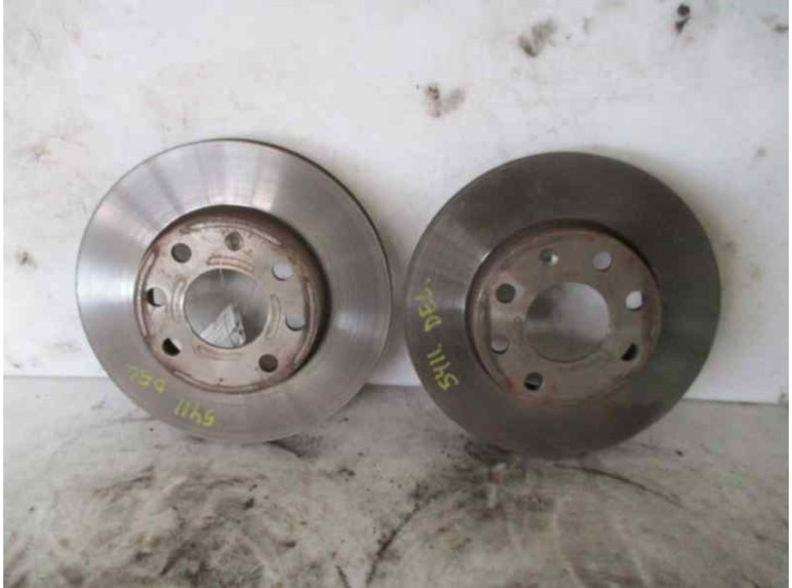 Recambio de disco freno delantero para opel astra f berlina 1.6 referencia OEM IAM   