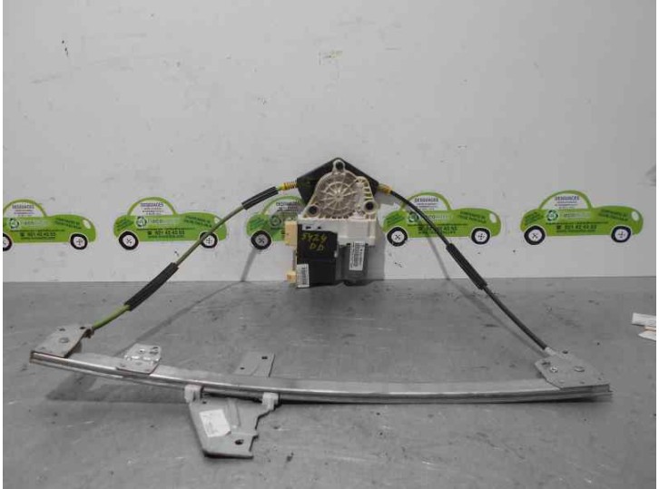 Replacement front right window regulator for Peugeot 307 (S2) 1.6 16V HDI OEM IAM reference 9660038380 26 PINS 3 DOORS.