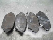 Replacement brake pads for Nissan Primera saloon (P12) 1.9 16v turbodiesel cat OEM IAM reference 02A11160192 TEXTAR