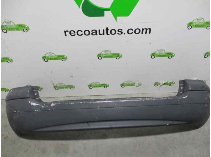 Recambio de paragolpes trasero para renault megane i scenic (ja0) 1.9 turbodiesel cat (f8q-784) referencia OEM IAM NEGRO TEXTUR