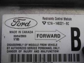 Recambio de centralita airbag para ford transit mod.2000 caja abierta 2.0 td cat referencia OEM IAM 1C1A14B321BC 27033178211B 