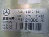 Recambio de evaporador aire acondicionado para mercedes-benz clase c (w203) sportcoupe 2.2 cdi cat referencia OEM IAM A211830015