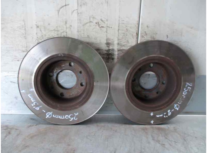 Recambio de disco freno trasero para lancia lybra berlina 1.9 turbodiesel cat referencia OEM IAM   