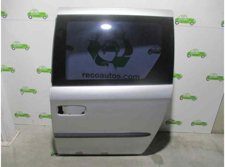Replacement left sliding side door for Chrysler Voyager (RG) 2.4 cat OEM IAM reference 4894481AF GRIS 