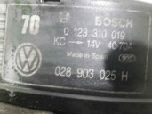 Recambio de alternador para seat ibiza (6k) 1.4 referencia OEM IAM 028903025H 0123310019 BOSCH