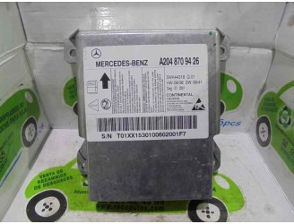 Recambio de centralita airbag para mercedes-benz clase c (w204) berlina 2.2 cdi cat referencia OEM IAM A2048709426 5WK44318 