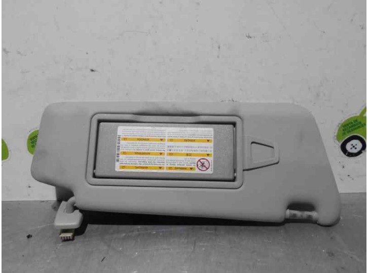 Recambio de parasol derecho para mercedes-benz clase c (w204) berlina 2.2 cdi cat referencia OEM IAM A2218173020 A2218173020 