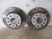 Recambio de disco freno trasero para seat leon (5f1) 1.6 tdi referencia OEM IAM 1K0615601  