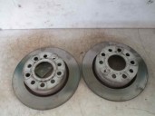 Recambio de disco freno trasero para seat leon (5f1) 1.6 tdi referencia OEM IAM 1K0615601 