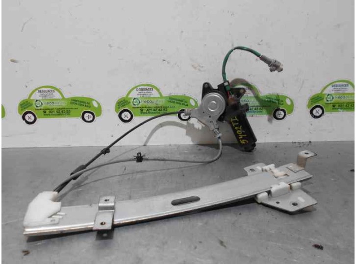 Replacement rear left window regulator for Suzuki Baleno Saloon SY (EG) 1.6 16V CAT OEM IAM reference 8356060G00 2 PINS 4 
