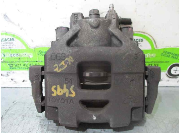Recambio de pinza freno delantera izquierda para toyota yaris (_p9_) 1.0 vvt-i (ksp90_) referencia OEM IAM 