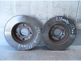 Recambio de disco freno delantero para toyota yaris (ncp1/nlp1/scp1) 1.4 turbodiesel cat referencia OEM IAM 4351252040 