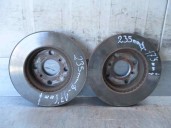 Recambio de disco freno delantero para toyota yaris (ncp1/nlp1/scp1) 1.4 turbodiesel cat referencia OEM IAM 4351252040 