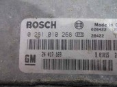 Recambio de centralita motor uce para opel zafira a 2.0 dti referencia OEM IAM 24417169 0281010268 BOSCH