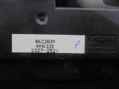 Replacement front left window regulator switch for Volvo S80 sedan 2.4 (125kw) OEM IAM reference 8622039 99W22E 