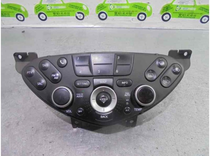Recambio de mando climatizador para nissan primera berlina (p12) 1.9 16v turbodiesel cat referencia OEM IAM 28395AV611N CSW5841C
