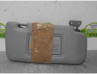 Replacement right sun visor for Nissan Primera sedan (P12) 1.9 16V turbodiesel cat OEM IAM reference 