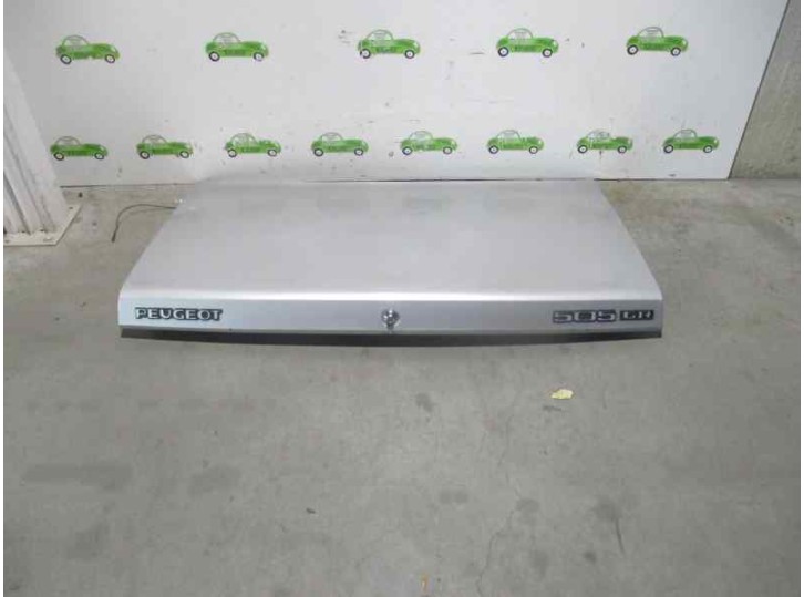 Replacement rear tailgate for Peugeot 505 sedan 2.0 OEM IAM reference 860662 GREY 4 DOORS