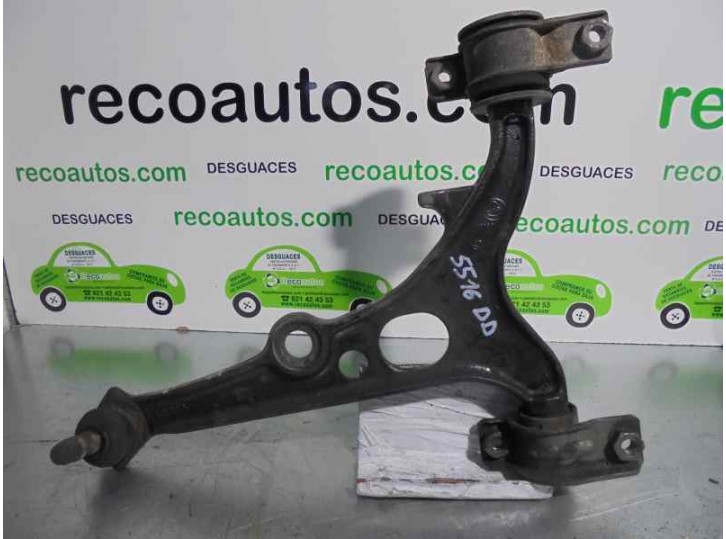 Recambio de brazo suspension inferior delantero derecho para alfa romeo gtv (163) 1.8 16v cat referencia OEM IAM 