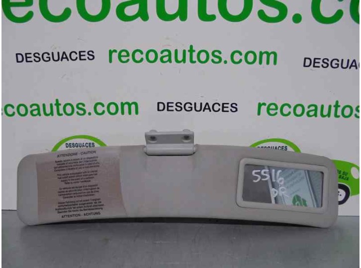 Recambio de parasol derecho para alfa romeo gtv (163) 1.8 16v cat referencia OEM IAM 0152771061 0152771061 