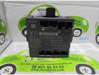 Recambio de centralita cierre para mercedes-benz clase c (w204) berlina 2.2 cdi cat referencia OEM IAM A2129004302 00404719C1 TE