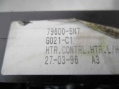 Recambio de mando climatizador para honda accord berlina (cc/ce) 1.8 cat referencia OEM IAM 79600SN7 