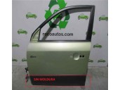 Replacement front left door for Hyundai Tucson (JM) 2.0 CRDi CAT OEM IAM reference 760032E050 LIGHT GREEN 5D