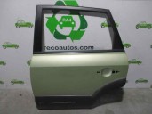 Replacement rear left door for Hyundai Tucson (JM) 2.0 CRDi CAT OEM IAM reference 770032E050 LIGHT GREEN 5 DOORS