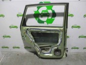 Replacement rear left door for Hyundai Tucson (JM) 2.0 CRDi CAT OEM IAM reference 770032E050 LIGHT GREEN 5 DOORS