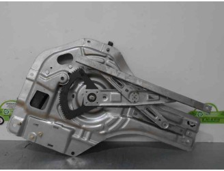 Replacement rear right window regulator for Hyundai Tucson (JM) 2.0 CRDi CAT OEM IAM reference 834802E010 2 PINS 5 DOORS.
