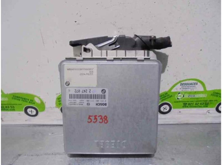 Recambio de centralita motor uce para bmw serie 5 berlina (e39) 2.5 turbodiesel cat referencia OEM IAM 2247072 0281001373 BOSCH