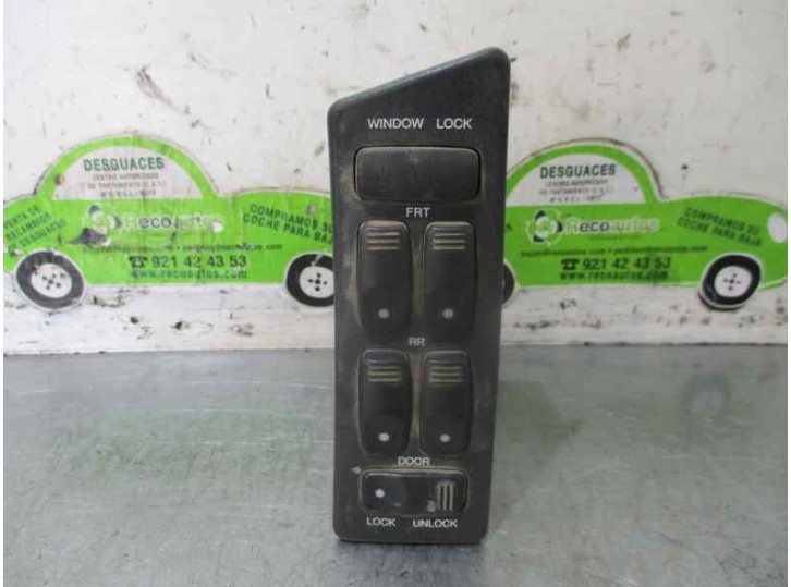 Recambio de mando elevalunas delantero izquierdo para daewoo aranos 1.8 referencia OEM IAM 96114374 