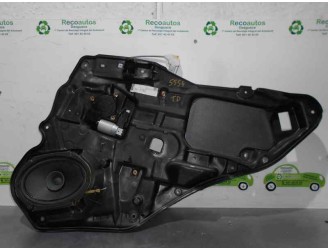 Replacement rear right window regulator for Mazda 6 Sedan (GG) 2.0 Diesel CAT OEM IAM reference GJ6A72590H 2 PINS 4 DOORS.
