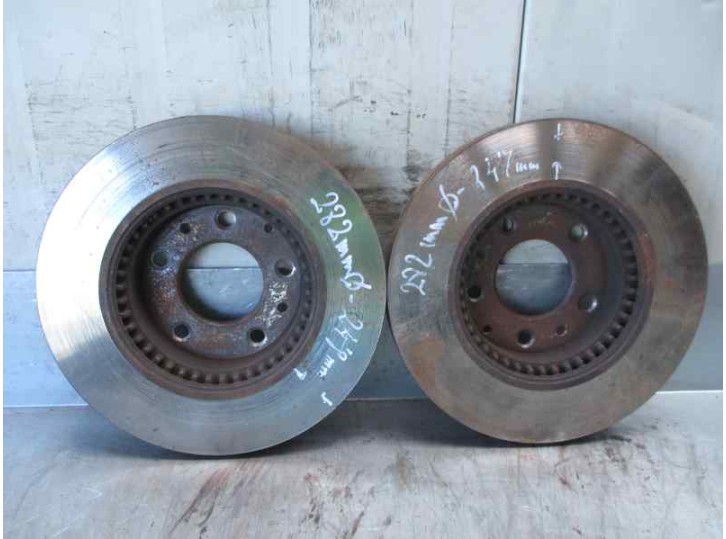 Recambio de disco freno delantero para mazda 6 monovolumen (gy) 2.3 cat referencia OEM IAM   