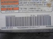 Recambio de centralita airbag para opel monterey 3.0 dti cat referencia OEM IAM 09352699 8093526990 