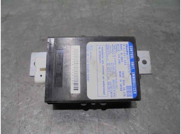 Recambio de centralita inmovilizador para opel monterey 3.0 dti cat referencia OEM IAM 897168413 627601000 TOKAI