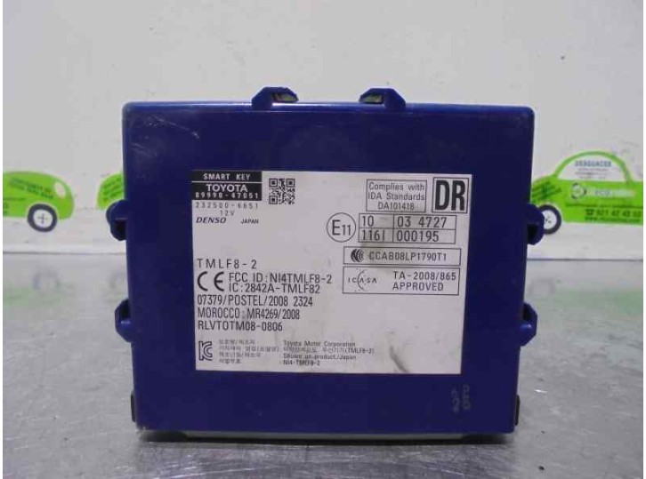 Recambio de modulo electronico para toyota prius (nhw30) 1.8 16v cat (híbrido) referencia OEM IAM 8999047051 2325006651 DENSO