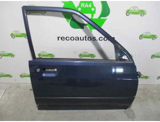 Recambio de puerta delantera derecha para kia pride 1.3 cat referencia OEM IAM KK15558020A AZUL 5 PUERTAS