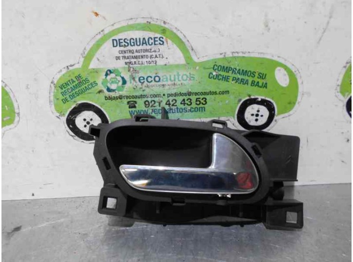 Replacement rear right interior door handle for Citroën C4 Saloon 1.6 16V cat (NFU / TU5JP4) OEM IAM reference 