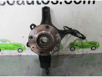 Replacement front left steering knuckle for Citroën Berlingo panel van 1.6 16V HDI OEM IAM reference 364696 