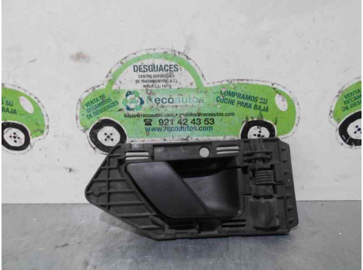 Recambio de maneta interior delantera derecha para peugeot partner (s1) 1.9 diesel referencia OEM IAM 9621422877 CAJA 1 